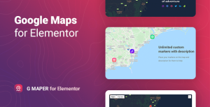 GMaper – Google Maps for Elementor