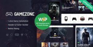 Gamezone | Video Gaming Blog  Esports Store WordPress Theme