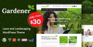 Gardener - Lawn and Landscaping WordPress Theme