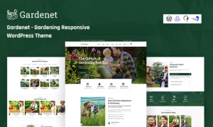 Gardenet - Gardening Responsive WordPress Theme