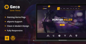 Geco - eSports and Gaming WordPress Theme + bbpress