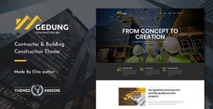 Gedung | Contractor  Building Construction Theme