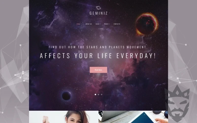 Geminiz - Astrology Blog WordPress theme WordPress Theme