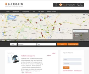 GeoDirectory GDF Modern Child Theme