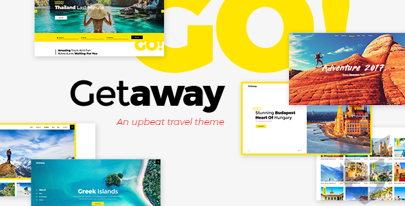 Getaway - Travel  Tourism Theme