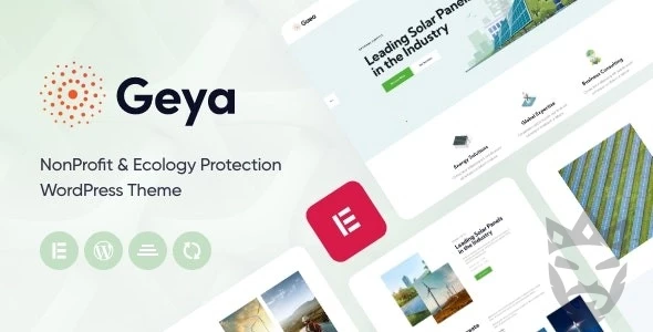 Geya - NonProfit & Ecology Protection WordPress Theme