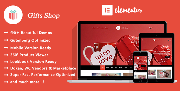 Gifts Shop | Handmade Souvenirs WooCommerce WordPress Theme