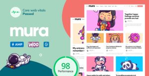 Mura - WordPress Theme for Content Creators