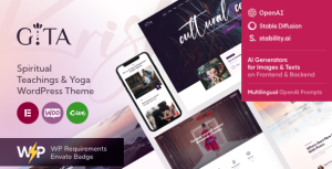 Gita - Yoga WordPress Theme