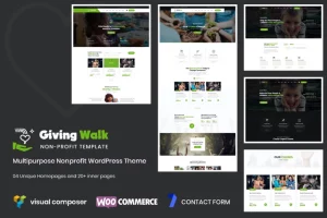 GivingWalk – Multipurpose Nonprofit WP Theme