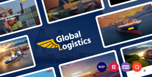 Global Logistics | Transportation  Warehousing WordPress Theme