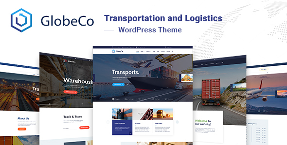 GlobeCo - Transportation  Logistics WordPress Theme