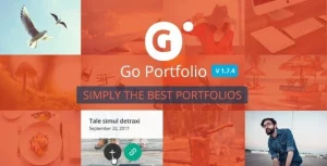 Go Portfolio - WordPress Responsive Portfolio