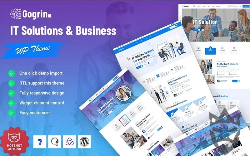 Gogrin - IT Solutions & Business Service WordPress Theme