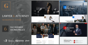 Goldenblatt - Lawyer  Attorney WordPress Theme