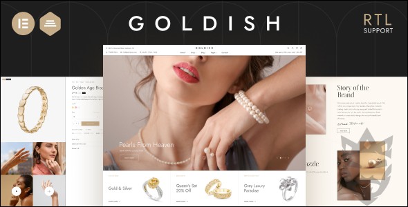 Goldish - Jewelry Store WooCommerce Theme