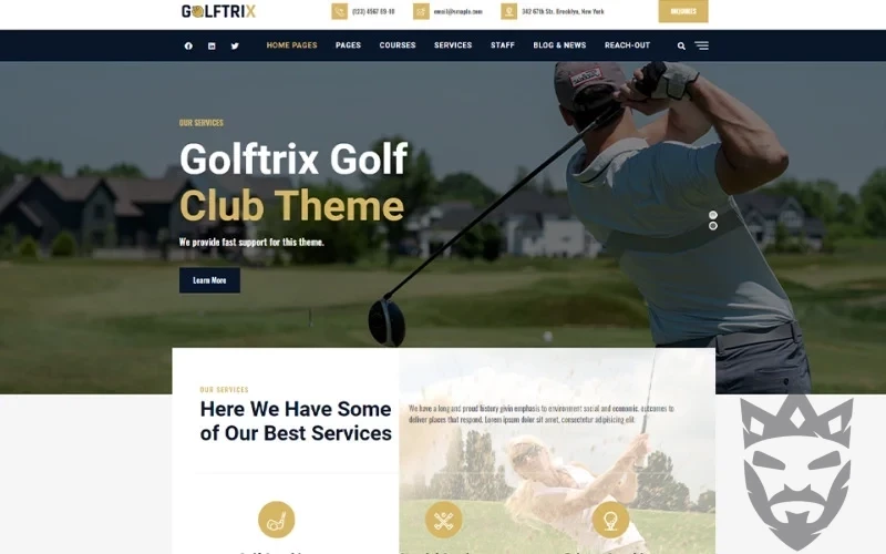 Golftrix | Golf Club WordPress Theme