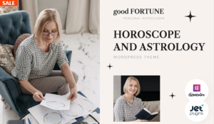 Good Fortune - Horoscope and Astrology WordPress Theme