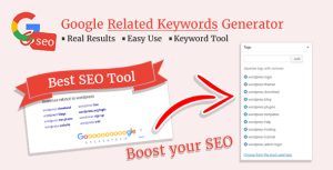 Google Related Keywords Generator - Wordpress SEO Keyword Planner  Tool