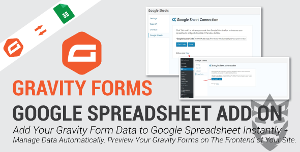 Google Spread Sheet In Gravity Forms