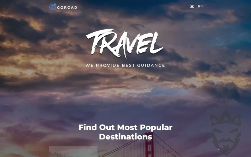 Goroad - Travel Agency Multipurpose Modern WordPress Elementor Theme WordPress Theme