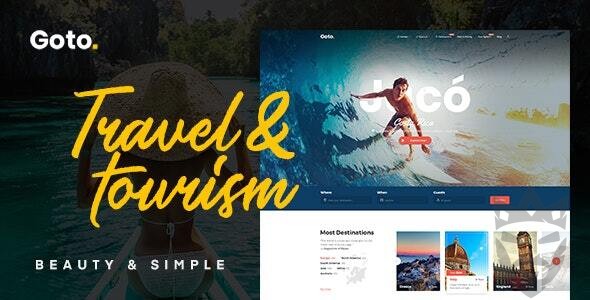 Goto - Tour  Travel WordPress Theme