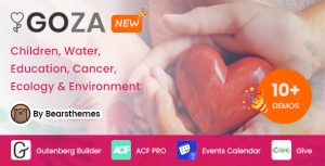 Goza - Nonprofit Charity WordPress Theme