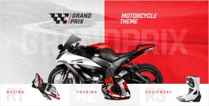 GrandPrix - Motorcycle WordPress Theme