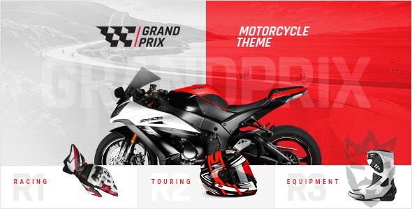 GrandPrix - Motorcycle WordPress Theme