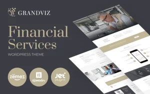 Grandviz - Financial Company Premium WordPress Theme