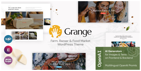 Grange - Farm  WordPress Theme