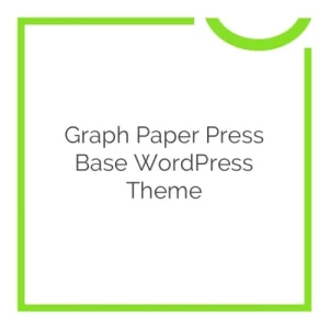 Graph Paper Press Base WordPress Theme