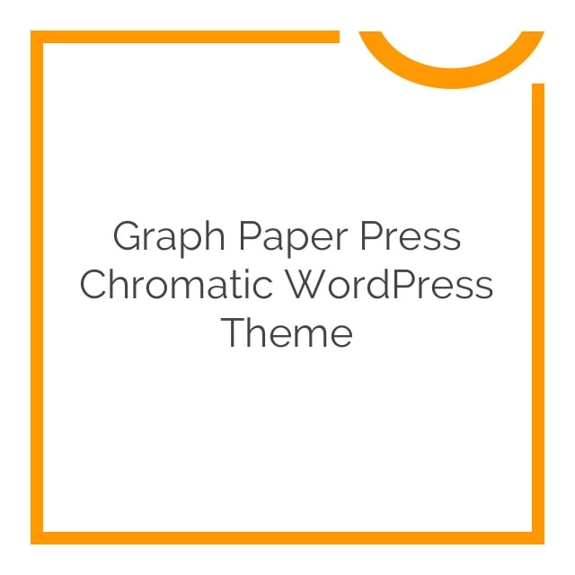 Graph Paper Press Chromatic WordPress Theme