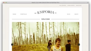 Graph Paper Press Emporia WordPress Theme