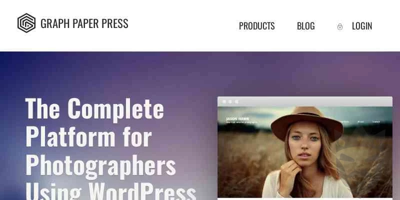 Graph Paper Press Gridline WordPress Theme