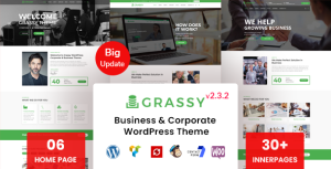 Grassy - Business WordPress Theme