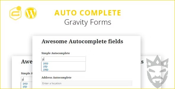 Gravity Forms Autocomplete (+address field)