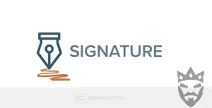 Gravity Forms Signature Add-On