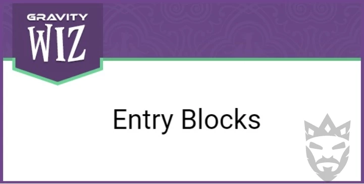 Gravity Perks Entry Blocks