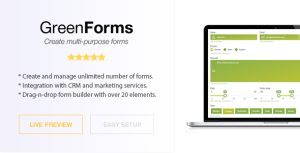 WordPress Form Builder - Green Forms