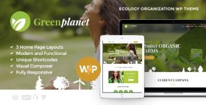 Green Planet | Environmental Non-Profit WordPress Theme