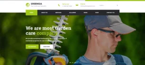 Greengia - Gardening Landscaping WordPress Theme