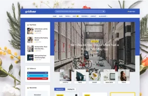 Gridbee Mag - Content Sharing WordPress Theme