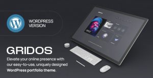 Gridos - Creative Personal Portfolio WordPress Theme