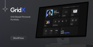 Gridx Personal Portfolio WordPress