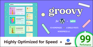 Groovy - Modern  Lightweight Blog for WordPress