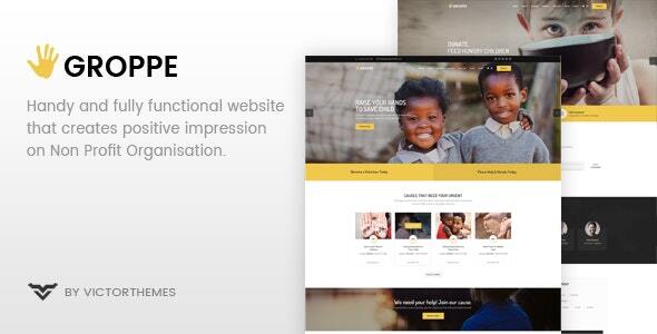 Groppe - Nonprofit WordPress Theme