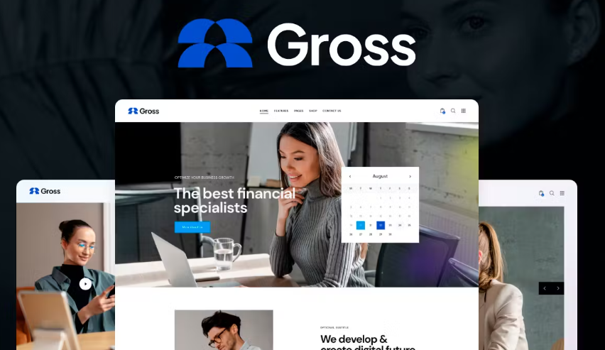 Gross – Business  Consulting WordPress Theme