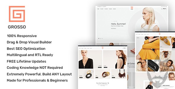 Grosso - Modern WooCommerce theme for the Fashion Industry