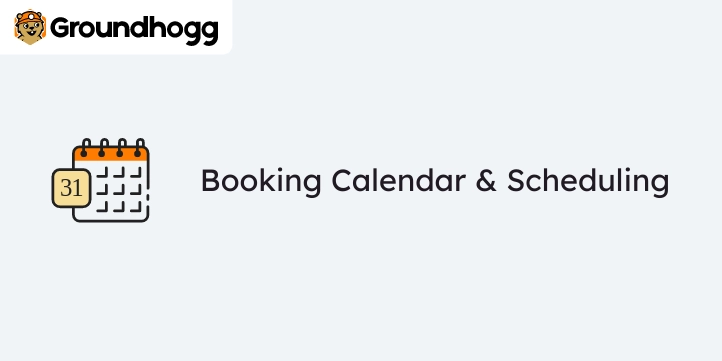 Groundhogg - Booking Calendar